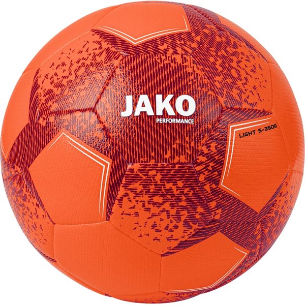 Jako Striker 2.0 Ms (Size 5, 350 G) Ballon Light - Orange Fluo
