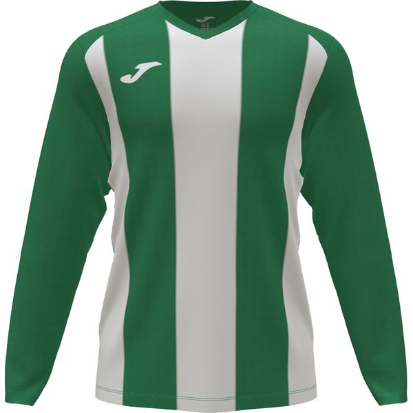 Joma Pisa II Voetbalshirt Lange Mouw Kinderen - Groen / Wit