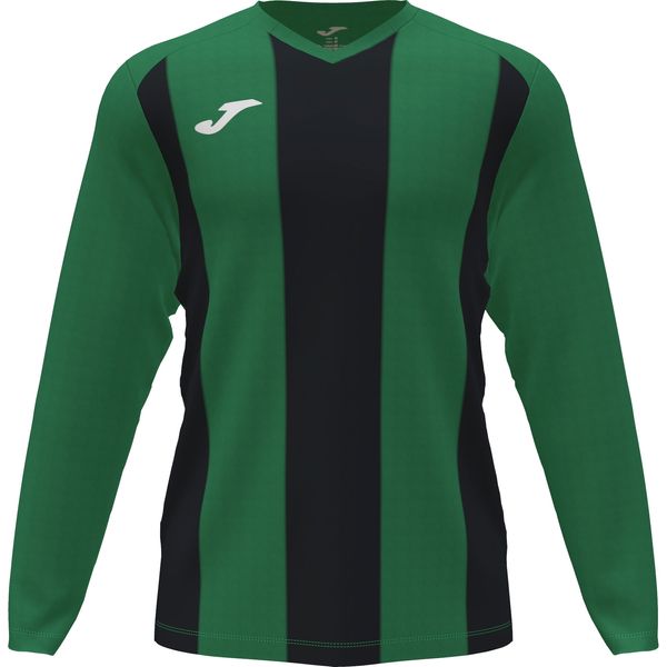 Joma Pisa II Voetbalshirt Lange Mouw Heren - Groen / Zwart
