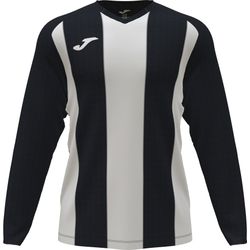 Voorvertoning: Joma Pisa II Voetbalshirt Lange Mouw Heren - Zwart / Wit