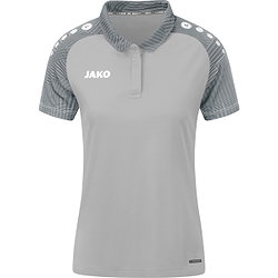 Jako Performance Polo Dames - Zachtgrijs / Steengrijs