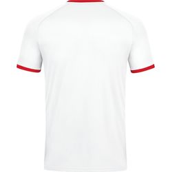 Voorvertoning: Jako Primera Shirt Korte Mouw Heren - Wit / Sportrood
