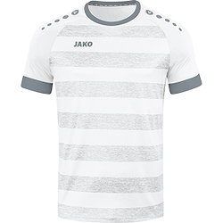 Jako Celtic Melange Trikot Kurzarm Kinder - Weiß / Steingrau