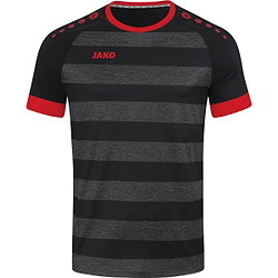 Jako Celtic Melange Maillot Manches Courtes Hommes - Noir / Rouge Sport