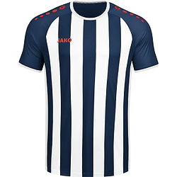 Jako Inter Shirt Korte Mouw Kinderen - Navy / Wit / Flame