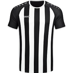 Jako Inter Shirt Korte Mouw Kinderen - Zwart / Wit / Zilver