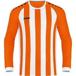 Jako Inter Trikot Langarm Kinder - Neonorange / Weiß