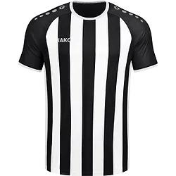 Jako Inter Maillot Manches Courtes Hommes - Noir / Blanc / Argent