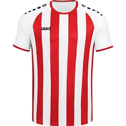 Jako Inter Shirt Korte Mouw Heren - Wit / Sportrood