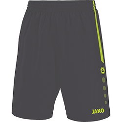 Jako Allround Short Kinderen - Antraciet / Lemon