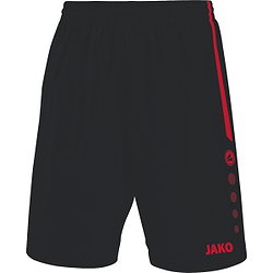 Jako Allround Short Hommes - Noir / Rouge Sport