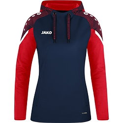 Jako Performance Sweat À Capuchon Femmes - Marine / Rouge