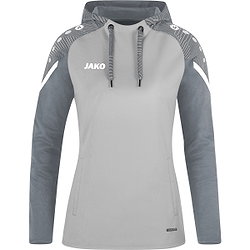 Jako Performance Sweater Met Kap Dames - Zachtgrijs / Steengrijs