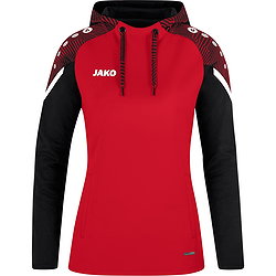 Jako Performance Sweat À Capuchon Femmes - Rouge / Noir