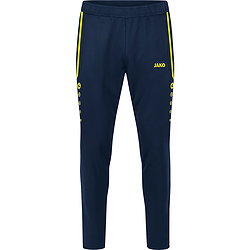 Jako Allround Trainingsbroek Kinderen - Marine / Fluogeel