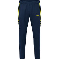Jako Allround Trainingsbroek Heren - Marine / Fluogeel