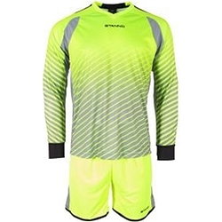 Stanno Blitz Set De Gardien De But Hommes - Jaune Fluo