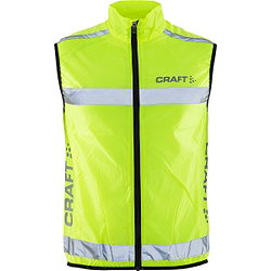 Craft Hi-Viz Hardloop Veiligheidsvest - Fluogeel