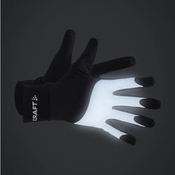 Voorvertoning: Craft Adv Lumen Fleece Handschoenen - Zwart