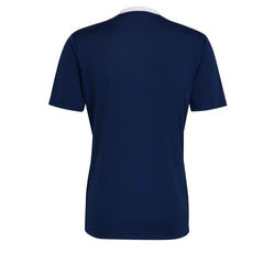 Voorvertoning: Adidas Entrada 22 Shirt Korte Mouw Heren - Marine / Wit