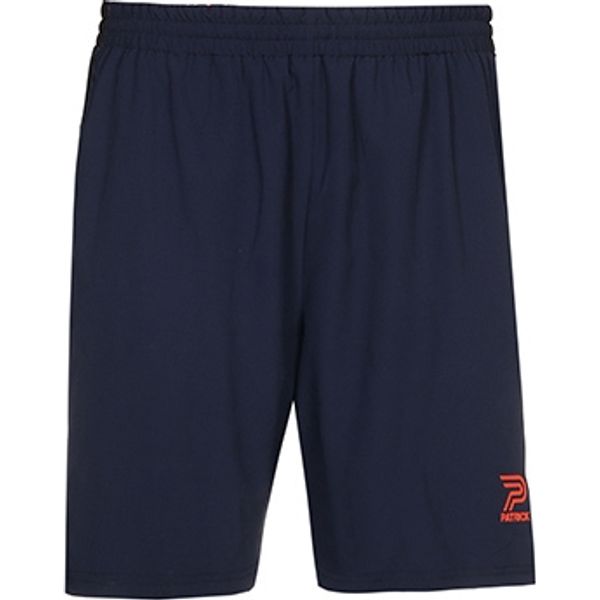 Patrick High Performance Exclusive Short Hommes - Marine / Rouge Fluo