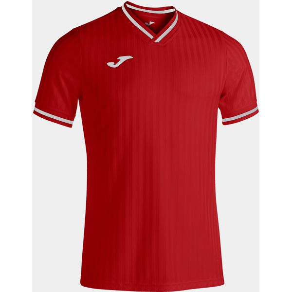Joma Toletum III Maillot Manches Courtes Hommes - Rouge