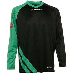 Patrick Victory Voetbalshirt Lange Mouw Kinderen - Zwart / Groen