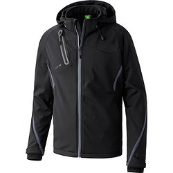 Erima Function Softshelljacke Kinder - Schwarz / Anthrazit