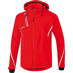 Erima Function Veste Softshell Enfants - Rouge / Blanc