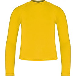 Proact Thermo Trikot Langarm Kinder - Gelb