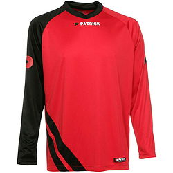 Patrick Victory Maillot À Manches Longues Hommes - Rouge / Noir