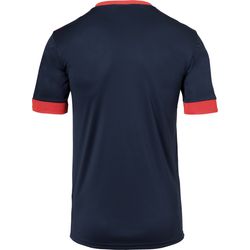 Voorvertoning: Uhlsport Offense 23 Shirt Korte Mouw Heren - Marine / Rood / Wit