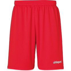 Uhlsport Club Short Kinderen - Rood / Wit