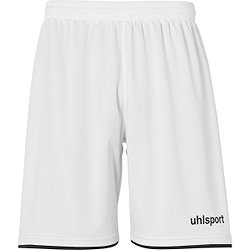 Uhlsport Club Short Heren - Wit / Zwart
