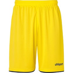 Uhlsport Club Short Heren - Geel / Zwart