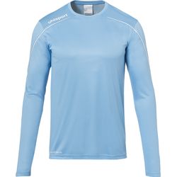 Voorvertoning: Uhlsport Stream 22 Voetbalshirt Lange Mouw Kinderen - Hemelsblauw / Wit