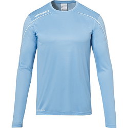 Uhlsport Stream 22 Voetbalshirt Lange Mouw Heren - Hemelsblauw / Wit