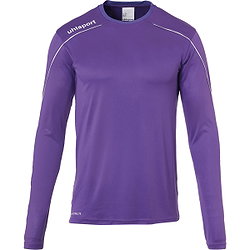 Uhlsport Stream 22 Maillot À Manches Longues Hommes - Mauve / Blanc