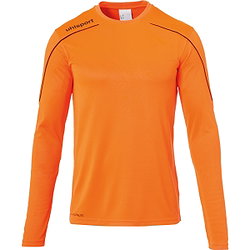 Uhlsport Stream 22 Voetbalshirt Lange Mouw Heren - Fluo Oranje / Zwart