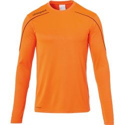 Voorvertoning: Uhlsport Stream 22 Voetbalshirt Lange Mouw Heren - Fluo Oranje / Zwart