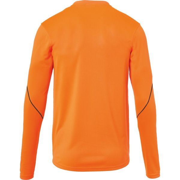 Uhlsport Stream 22 Voetbalshirt Lange Mouw Heren - Fluo Oranje / Zwart