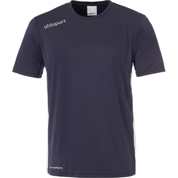 Uhlsport Essential Shirt Korte Mouw Kinderen - Marine / Wit