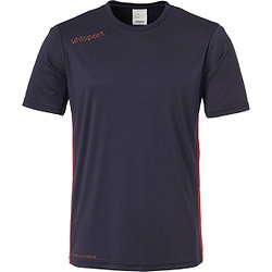 Uhlsport Essential Maillot Manches Courtes Enfants - Marine / Rouge