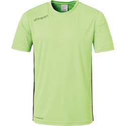 Voorvertoning: Uhlsport Essential Shirt Korte Mouw Kinderen - Flash Groen / Zwart