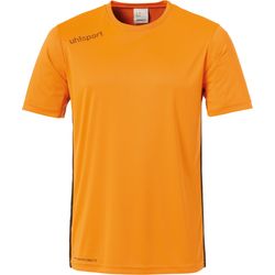 Voorvertoning: Uhlsport Essential Shirt Korte Mouw Heren - Fluo Oranje / Zwart