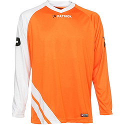 Patrick Victory Maillot À Manches Longues Hommes - Orange / Blanc