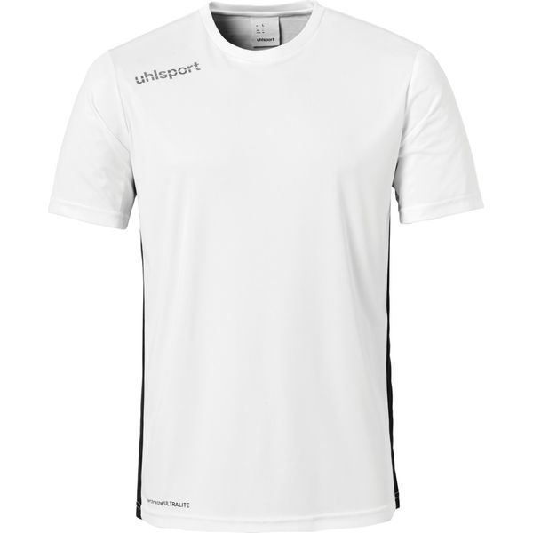Uhlsport Essential Shirt Korte Mouw Heren - Wit / Zwart