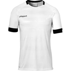 Voorvertoning: Uhlsport Division 2.0 Shirt Korte Mouw Kinderen - Wit / Zwart
