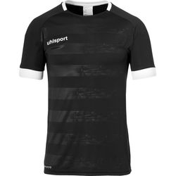 Voorvertoning: Uhlsport Division 2.0 Shirt Korte Mouw Kinderen - Zwart / Wit