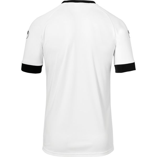Uhlsport Division 2.0 Shirt Korte Mouw Heren - Wit / Zwart